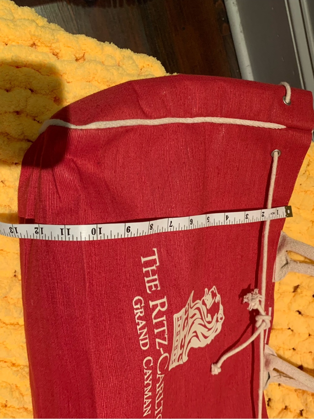 ❤️RITZ CARLTON GRAND CAYMAN CANVAS BEACH BAG❤️AUTHENTIC!! NEVER USED. - Picture 9 of 9